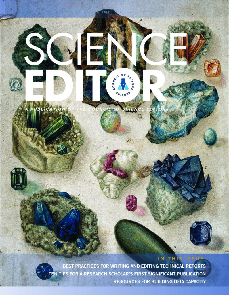 Science Editor 46.4 Cover